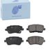Blue Print ADK84236 Remblokset, set van vier