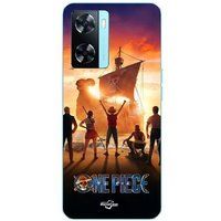 Maniacase Etui Oppo A57 4G poster One piece manga anime