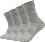 s.Oliver Bamboesokken 4-pack light grey mélange