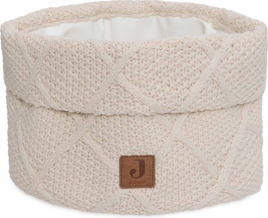 Jollein Commodemandje Check Knit Oatmeal - Sand