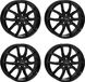 Autec Vidron velgen, 7x17 pouces, 5x114,3 entraxe, adapté pour Nissan Pulsar, Juke, Townstar, Leaf, Qashqai, X-Trail.