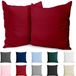 Dreamzie Kussensloop 60x60 Katoen Renforcé (set van 2) - Bordeauxrood