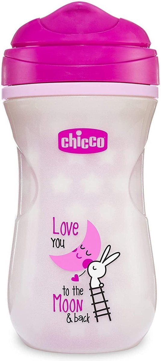 Chicco Drinkbeker Glow Meisjes 150 Ml Siliconen Roze