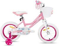 JOYSTAR Angel Meisjesfiets 12 Inch Roze