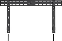 QualGear QG-TM-002-BLK 37-inch tot 70-inch universele ultradunne low-profile vaste wandmontage LED-tv's, zwart