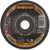 Rhodius XT70 BOX 211083 Doorslijpschijf recht 125 mm 1 stuk(s)