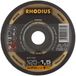 Rhodius XT70 BOX 211083 Doorslijpschijf recht 125 mm 1 stuk(s)