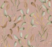A.S. Création PintWalls II - DELICATE BLADPATROON BEHANG | Elegant - groen groen rood