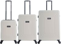 Discovery Coast Harde Koffer set / Trolley set / Reiskoffer set - (S/M/L) - Wit