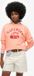 Superdry EMBELLISHED VARSITY LOOSE CREW Dames Trui