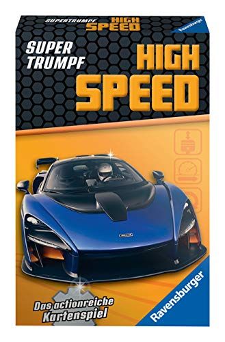 Ravensburger Supertrumpf High Speed 20687 - Kartenspiel für Technik-Fans ab 7 Jahren