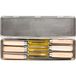 PFERD Sleutelvijlset 265 K in metalen doos, 6 vijlen, 100 mm, met houten klinken, 11700265