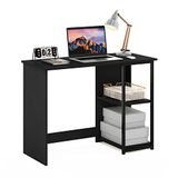 Furinno Computerbureau, Americano/Zwart, 74,2 (D) x 101 (B) x 45 (H) cm