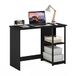 Furinno Computerbureau, Americano/Zwart, 74,2 (D) x 101 (B) x 45 (H) cm