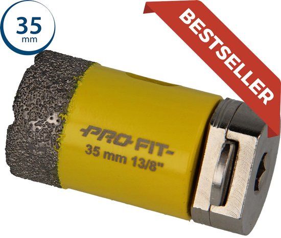 ProFit Diamantboor met geïntegreerde Click & Drill® adapter 35 mm