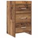 vidaXL Nachtkastje Oud Hout 40 x 36 x 70 cm