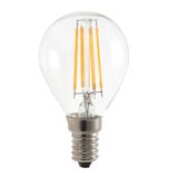 Led-gloeilamp, VELAMP Led-gloeilamp, Sfera P45, 4 W/470 lm, E14-fitting, 4000 K