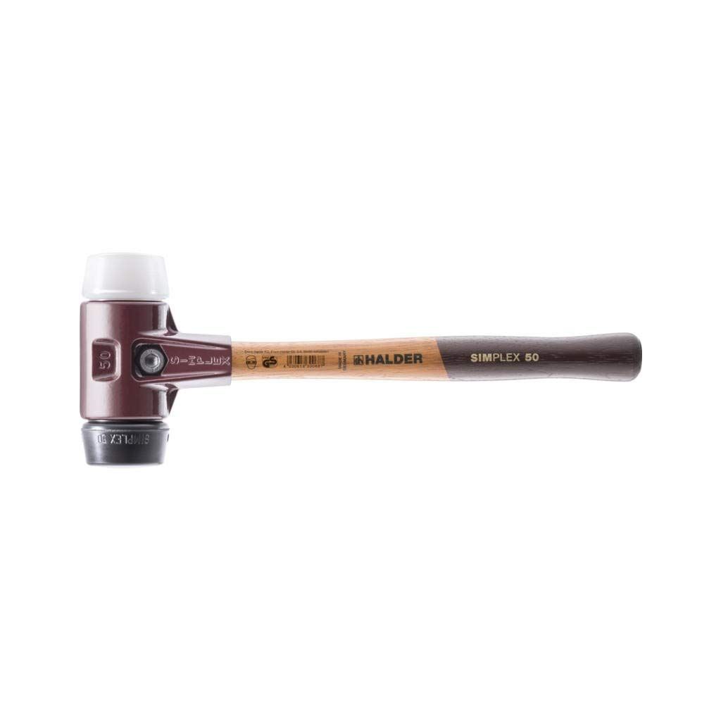 HALDER Simplex Hammer - Rubber/Superplastic - Wood - 335gr - 30mm - 4030618300687