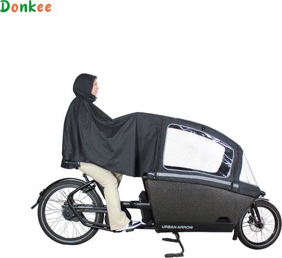 Lynx Bakfietshoes 3-wiel Cargo - Zwart - 220x100x105 cm