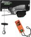 RIBIMEX Elektrische takel 200-400kg met afstandsbediening - PE200-400T - ORANJE