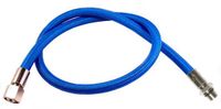 Metalsub Détendeur Flex Mâle 1/2´´ Unf Tuyau Bleu 102 cm