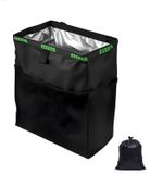 Omgoods - Poubelle de voiture pliable avec 50 sacs poubelles