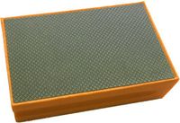 InterDynamics Diamant handschuurblok | korrel 120