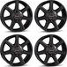 Borbet 4 Borbet velgen, model CWE, 8.5x18 inch, ET30, 6x139.7 steekmaat, geschikt voor Isuzu D-Max. Alleenstaande velg