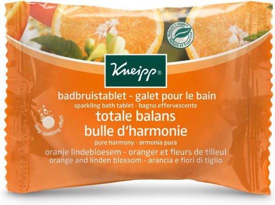 Kneipp Badbruistablet Oranje Lindebloesem - 80 ml - 1 stuk(s)