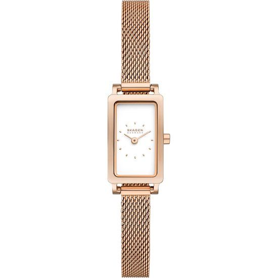 Skagen Micro Hagen SKW3148 Horloge - Rosékleurig - Staal - Ø 19.5 mm - Dames