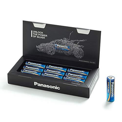 Panasonic Evolta Neo, Premium alkalinebatterij, AA 12-delige doos, extra sterke prestaties, bijzonder duurzaam en veilig, Mignon LR6 1,5 volt, verpakking als praktische opbergdoos