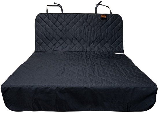 BLACK+DECKER Kofferbak Beschermhoes Hond - Universeel - Antislip - Waterbestendig - 178 x 129 CM - Zwart