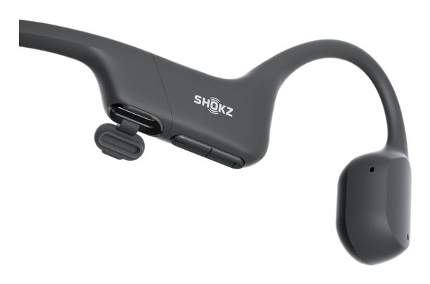 Shokz OpenRun USB-C Bone Conduction Sport Headset - Zwart