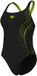 Arena Dames zwempak uit 1 stuk Scratch Control Pro marineblauw/turquoise