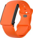 Strap-it Siliconen bandje met druksluiting - geschikt voor de Whoop 4.0 (oranje)
