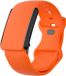 Strap-it Siliconen bandje met druksluiting - geschikt voor de Whoop 4.0 (oranje)