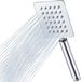 Douche à main haute pression en acier inoxydable avec buses en silicone