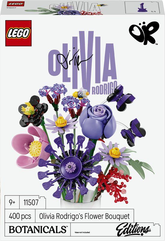 LEGO Botanicals Olivia Rodrigo's Bloemenboeket Bouwpakket