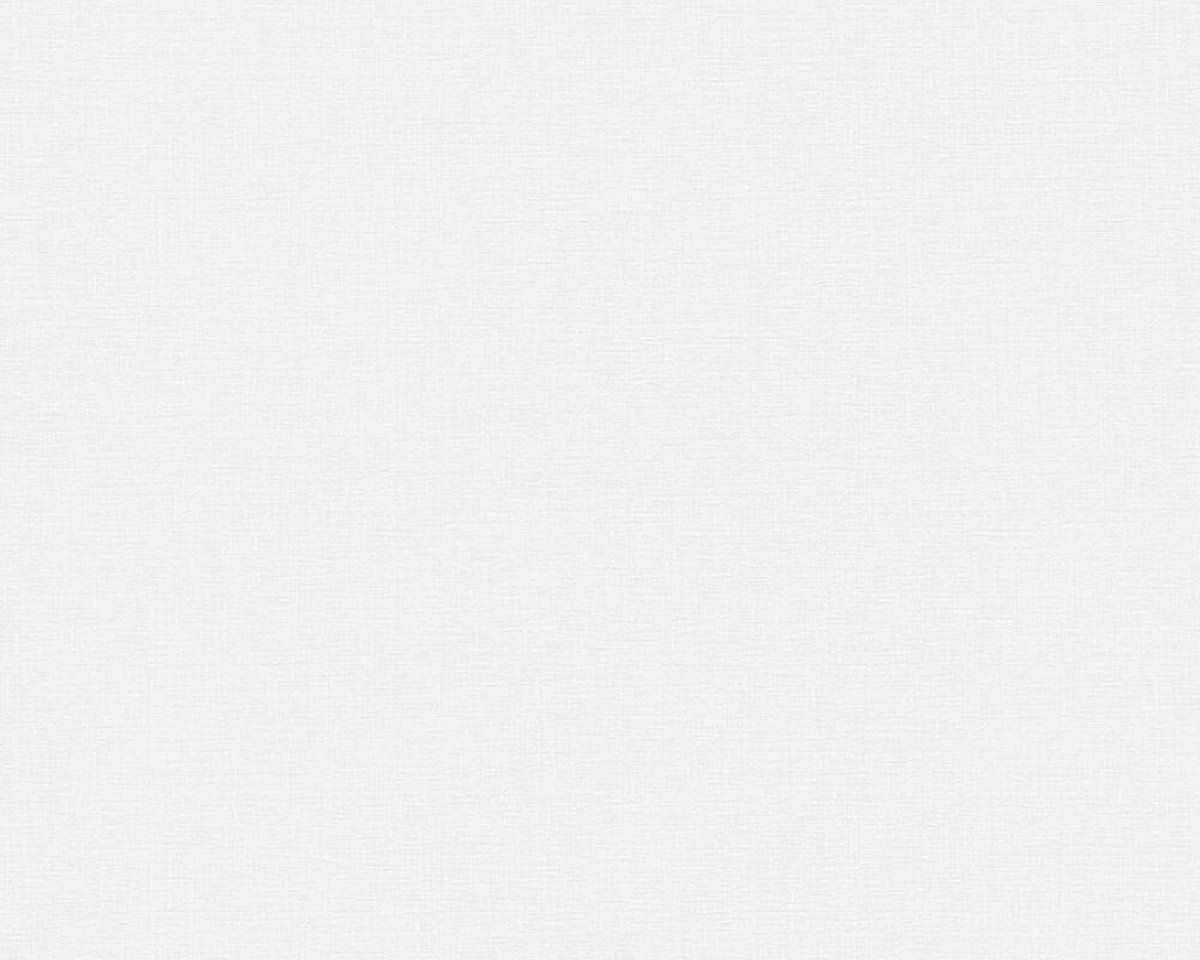 A.S. Création UNI BEHANG - Wit - AS Creation Greenery - Vinyl