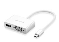 Ugreen 30843 USB grafische adapter Wit
