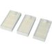 vhbw Filtre plat plissé adapté pour Medion MD16192, MD18500, MD18501, MD18600, MD19510, E32 SW, pour aspirateur, (3-pièces), Ensemble de filtres de haute qualité pour aspirateur eau et poussière, Pour encore meilleur