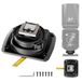 NEEWER Z3-S Vervangende hot shoe mount, alleen voor Z3-S Z3R-S ronde kop flitser compatibel met Sony camera's, flitser hot shoe adapter reparatieonderdeel met verbeterde metalen contactinterface