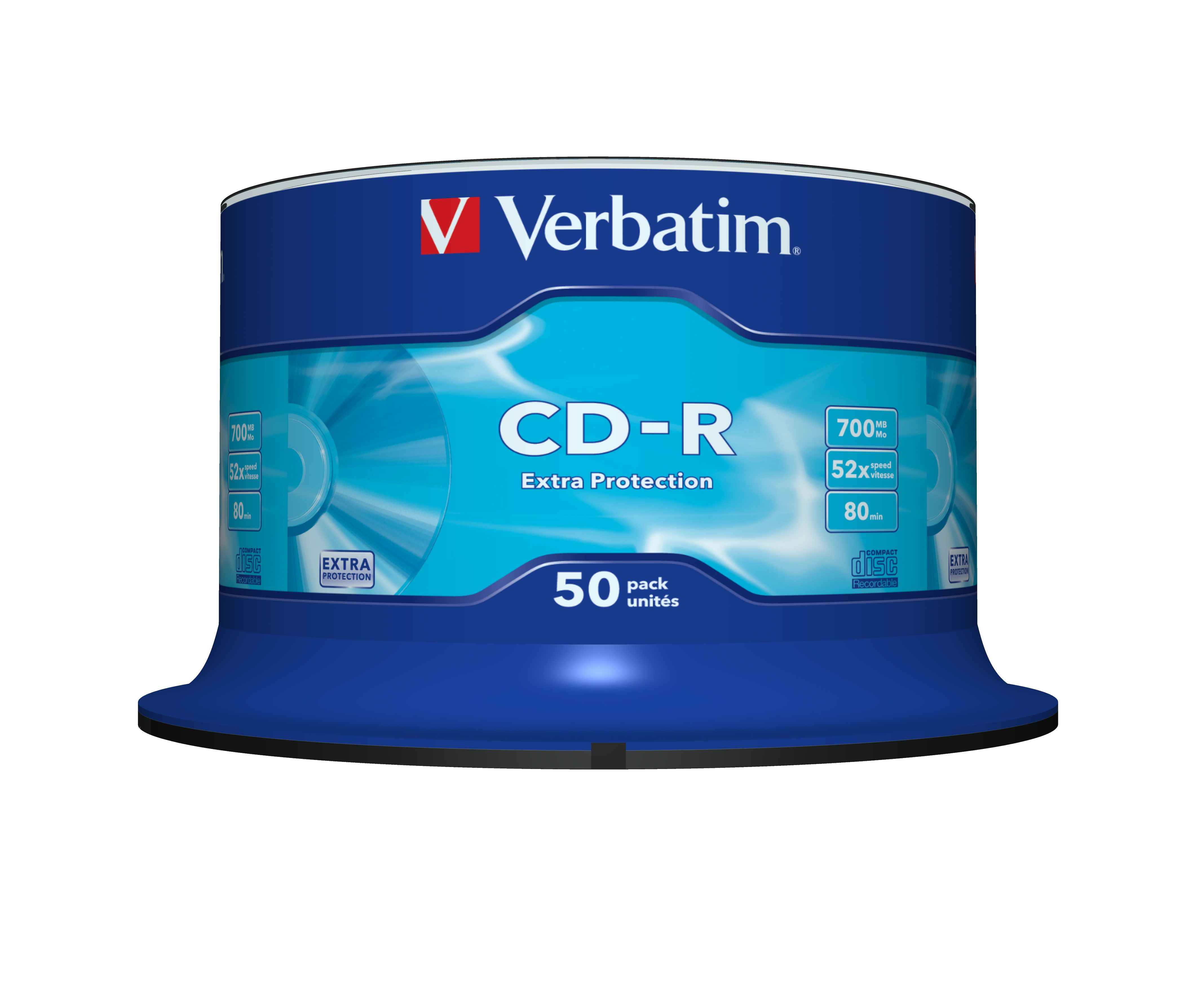 Verbatim CD-R 700MB 52x - 50 Pack