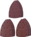Einhell Set van 15 schuurmiddelen voor driehoekschuurmachines - 15x10mm - Korrel 60-K120-K180