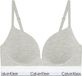 Calvin Klein Dames Push-Up Plunge BH - Grijs - Maat 36/0C