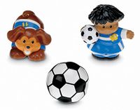 Fisher-Price - Tube-figuren Little People, reizen (Mattel P8718)