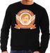 Bellatio Decorations Shoppartners Bv Zwarte Koningsdag Willem drinking team sweater heren - Koningsdag kleding XXL