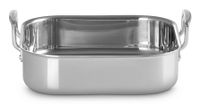 Le Creuset Magnetik Braadslede - 26 cm - RVS - Vierkant