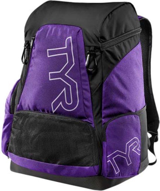 TYR Alliance Team 45L Backpack - Black/Purple