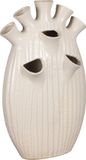 Mica Decorations Saul Tulpenvaas - L25 x B15,5 x H42 cm - Creme